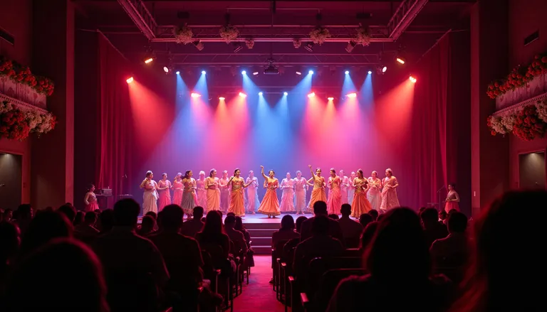 Cultural evening at the club auditorium
