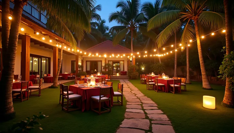 Club garden evening