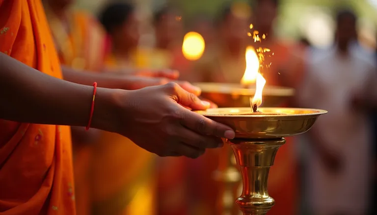 Lighting the lamp